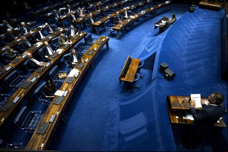 Plenário do Senado Federal, em Brasília
