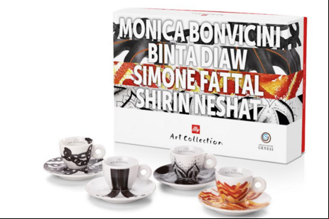 Nova linha da illy Art Collection assinada por 4 artistas