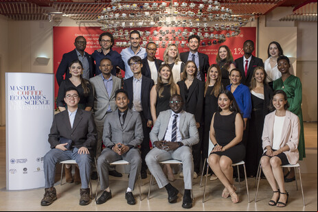 Alunos da 14ª edição do Mestrado em Economia e Ciência do Café Ernesto Illy