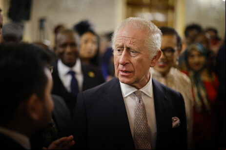 Charles III apareceu em evento no Castelo de Windsor