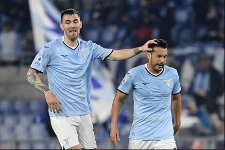 Pedro Rodríguez marcou os dois gol do empate da Lazio contra o Parma no Estádio Olímpico