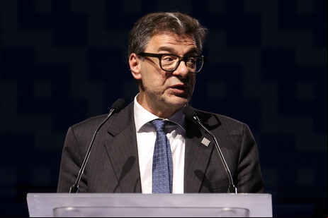 Giorgetti é o ministro italiano da Economia