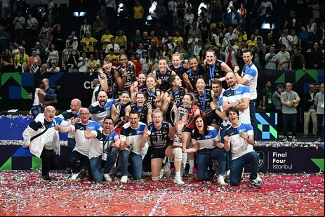 Clube do Vêneto não tomou conhecimento do oponente e faturou seu terceiro título na competição