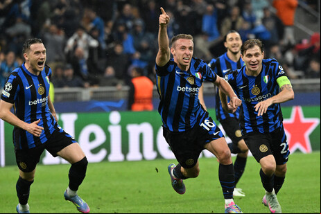 Frattesi foi um dos heróis da vitória da Internazionale sobre o Barcelona