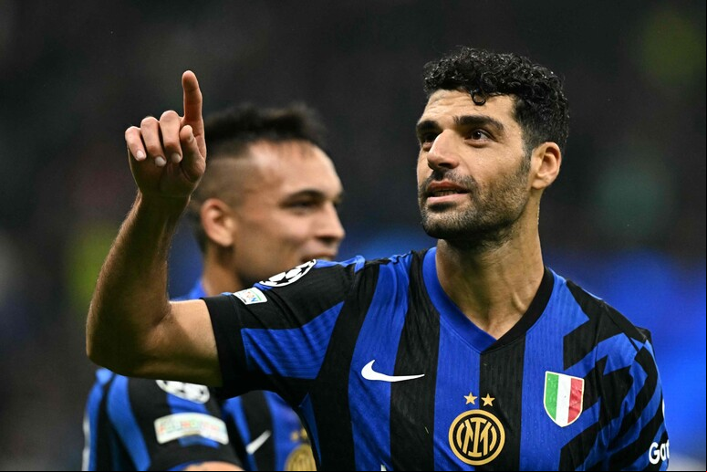 Internazionale goleou o Estrela Vermelha, da Sérvia, por 4 a 0 no San Siro © ANSA/AFP