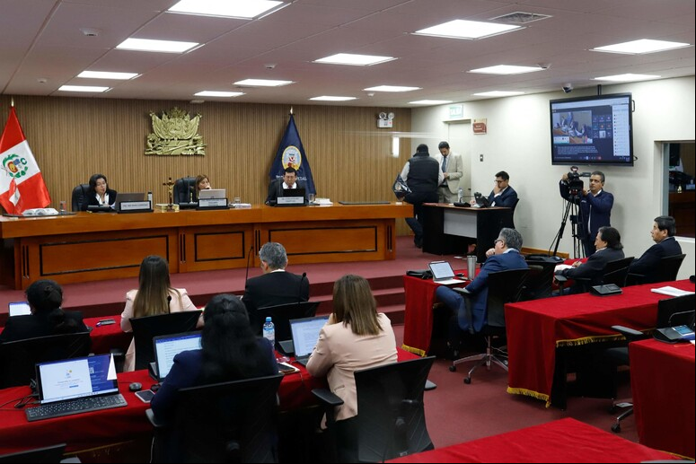 Justiça peruana tem condenado envolvidos no escândalo de corrução com a Odebrecht © ANSA/AFP