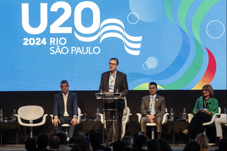 Lula fez discurso em evento à margem do G20 © ANSA/EPA