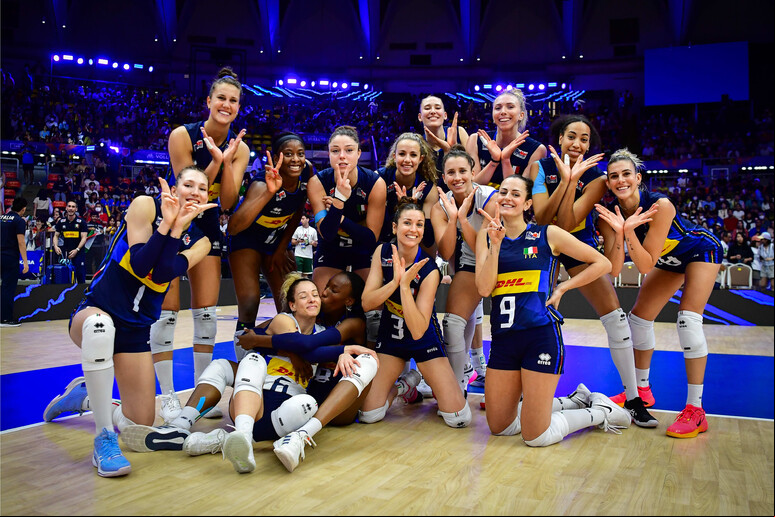 Itália se sagrou bicampeã da Liga das Nações © ANSA/Federvolley