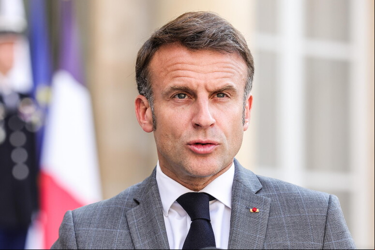 Presidente da França, Emmanuel Macron © ANSA/EPA