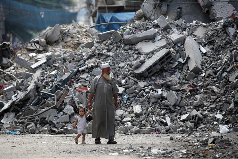 Gaza é palco de guerra entre Israel e Hamas © ANSA/AFP