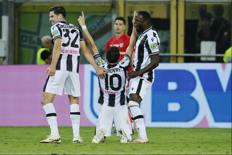 Udinese venceu de virada por 3 a 2 - TODOS OS DIREITOS RESERVADOS