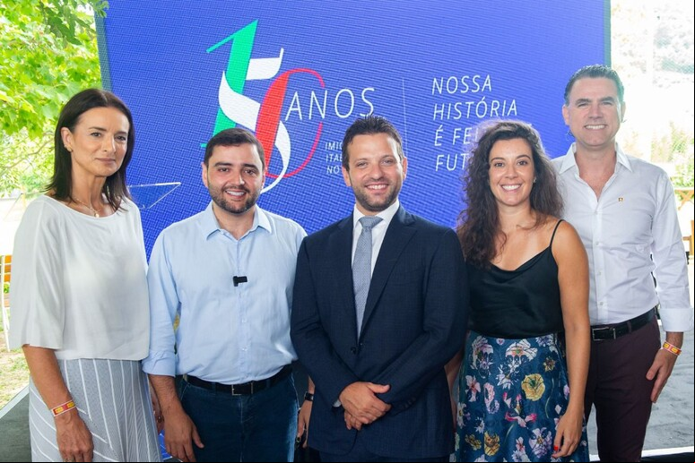 Cerimônia pelos 150 anos da imigração italiana no Rio Grande do Sul - TODOS OS DIREITOS RESERVADOS