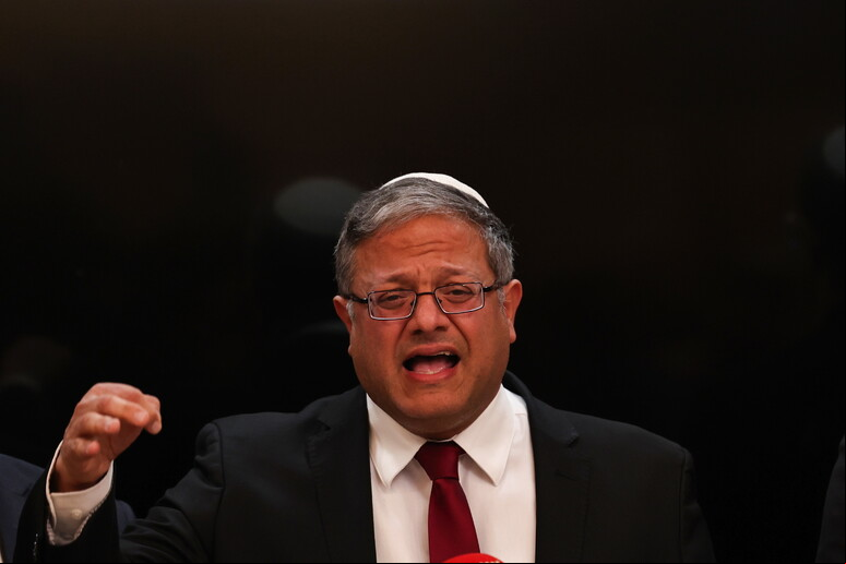 Itamar Ben-Gvir, ministro da Segurança Nacional, é um dos que renunciarão - TODOS OS DIREITOS RESERVADOS