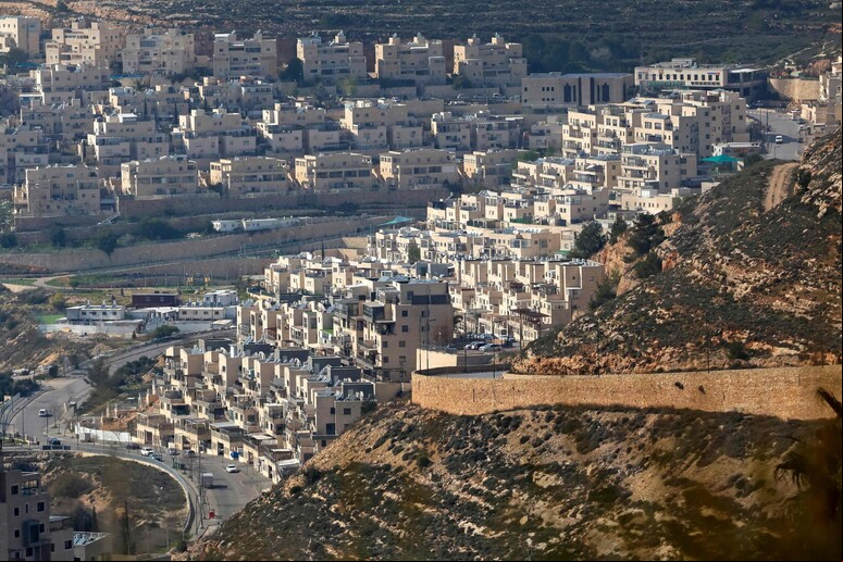 Assentamento israelense perto de Ramallah, na Cisjordânia ocupada © ANSA/AFP