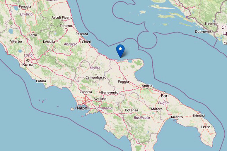 Terremoto no sul da Itália assusta moradores nesta sexta - TODOS OS DIREITOS RESERVADOS