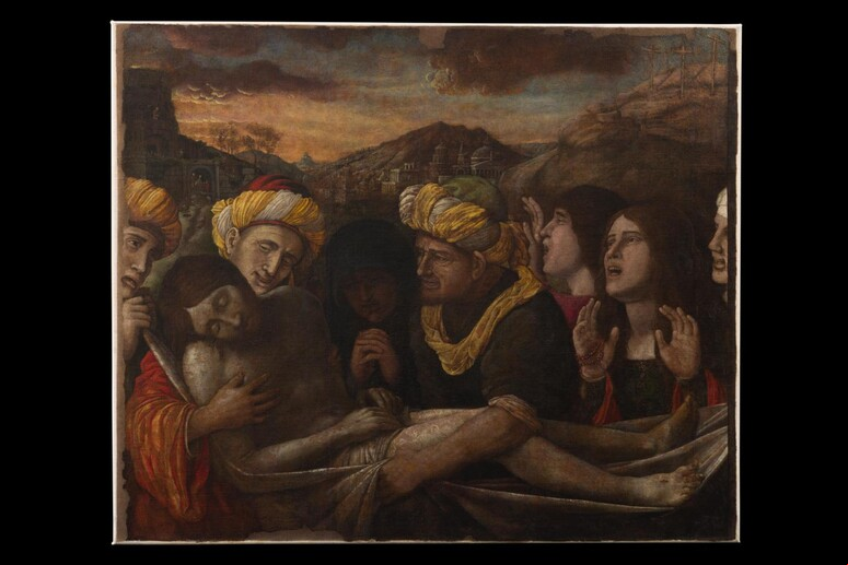 Quadro de Mantegna retrata deposição de Cristo - TODOS OS DIREITOS RESERVADOS