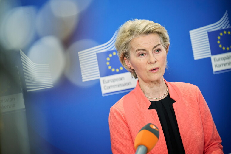 Von der Leyen deverá se reunir com Trump © ANSA/EPA