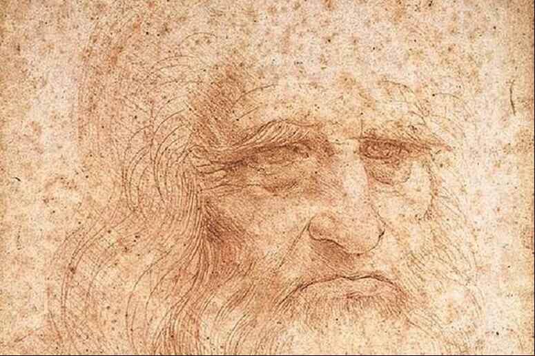 Autoretrato de Leonardo da Vinci - TODOS OS DIREITOS RESERVADOS