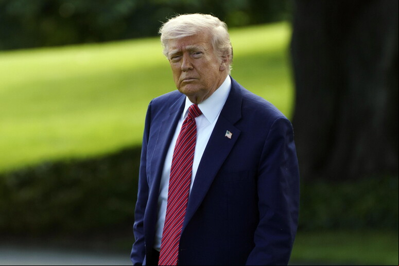 Trump fez ameaça em publicação nas redes sociais © ANSA/EPA