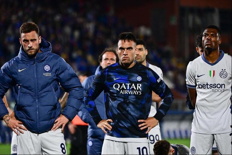 Inter ficou em segundo lugar na Série A © ANSA/AFP