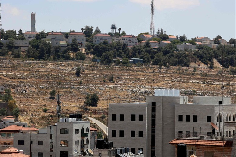 Assentamento israelense na Cisjordânia ocupada © ANSA/AFP