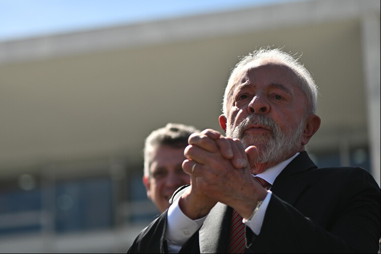 Presidente Lula durante evento em Brasília © ANSA/EPA