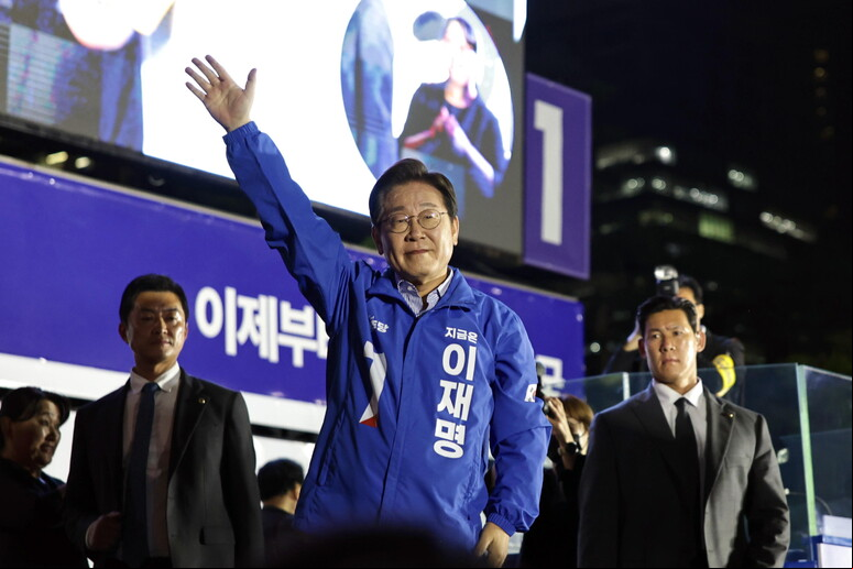 Lee Jae-myung será o novo presidente da Coreia do Sul, segundo boca de urna © ANSA/EPA