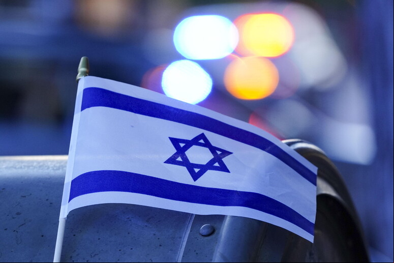 Bandeira de Israel em marcha em Boulder © ANSA/EPA