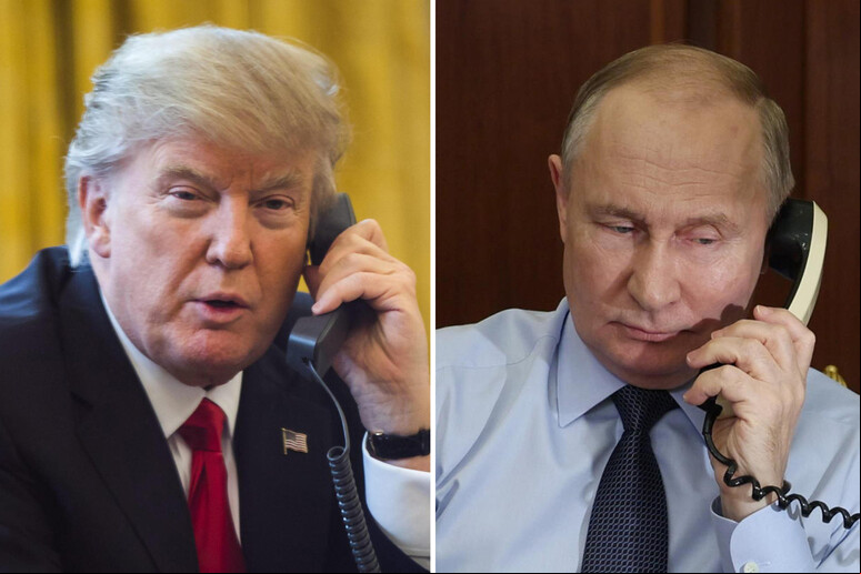 Trump afirmou que conversou com Putin por mais de uma hora - TODOS OS DIREITOS RESERVADOS