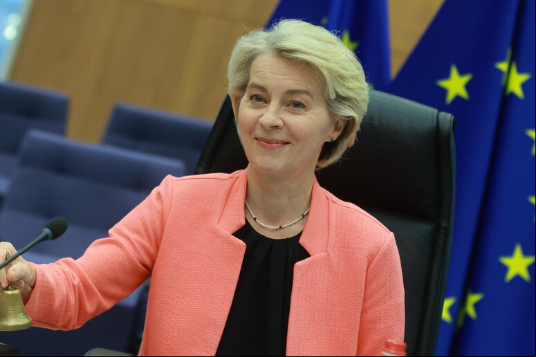 A presidente da Comissão Europeia, Ursula von der Leyen © ANSA/EPA