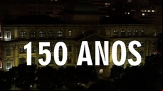 Biblioteca Nacional do Rio de Janeiro é iluminada com cores da bandeira italiana